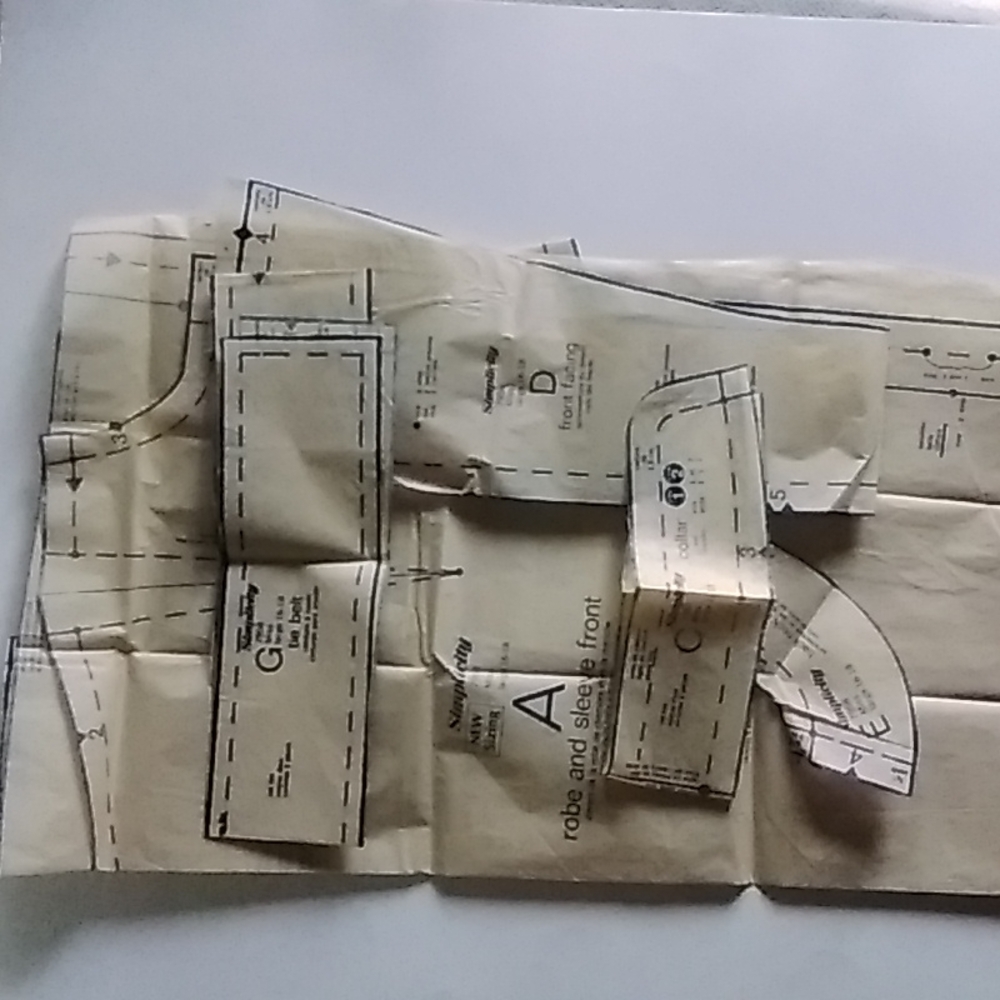 Simplicity 1968 Original Pattern #7958 Sz 16 - image 7